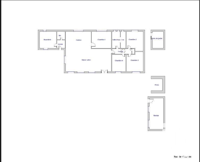 Maison - 120 m² - 6 pièces