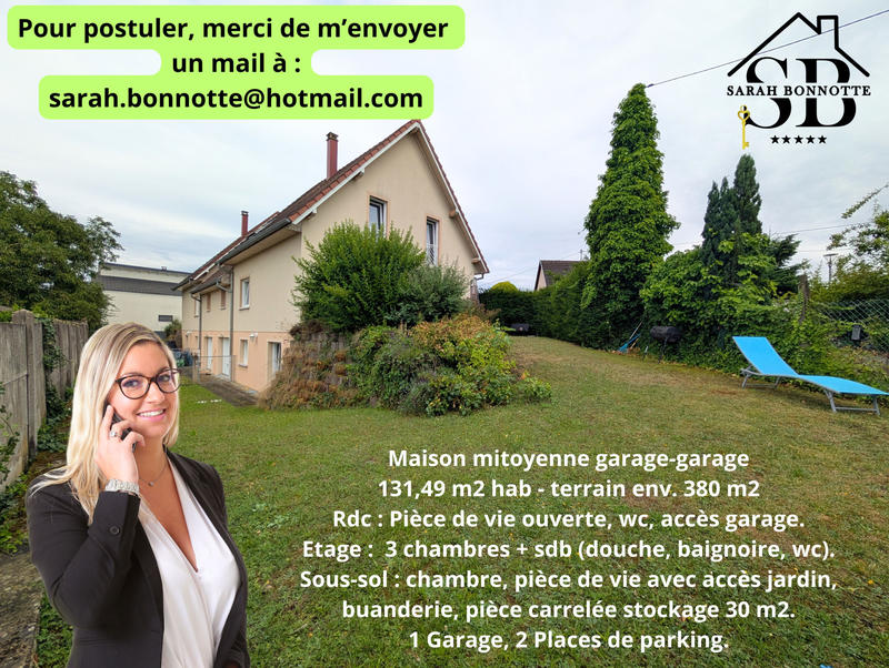 Maison - 131 m² - 7 pièces