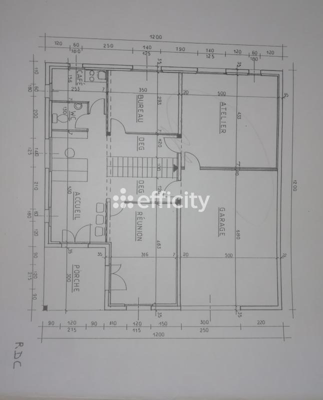 Bureau - 203 m² - 10 pièces