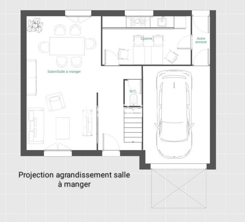 Maison - 85 m² - 6 pièces