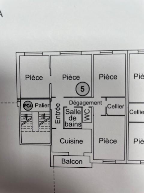 Appartement ancien - 78 m² - 4 pièces