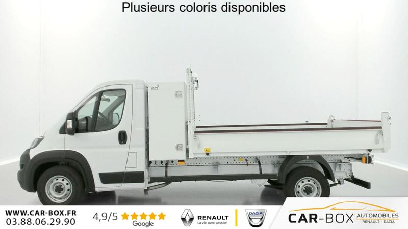 Fiat Ducato cc 3.5 l 2.2 H3-Power 140ch Maxi Benne Acier + Coffre Jpm