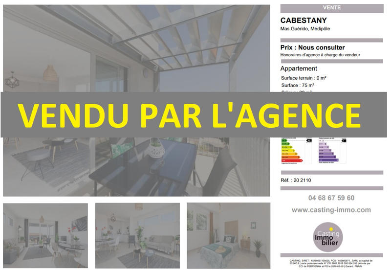 Appartement - 75 m² - 4 pièces