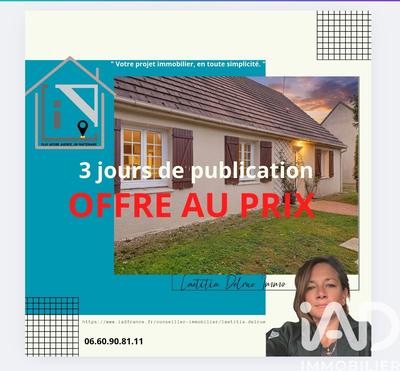 Maison - 90 m² - 4 pièces