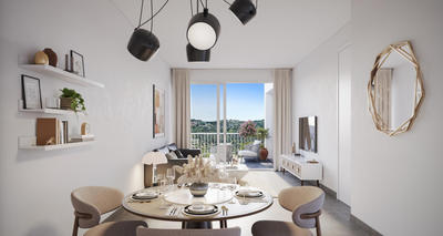 Appartement - 51 m² - 2 pièces