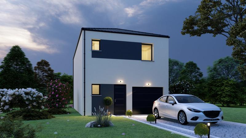 Maison - 87 m² - 6 pièces