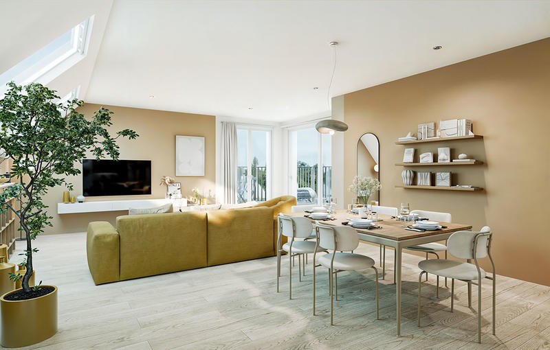 Appartement - 94 m² - 4 pièces