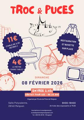 Troc et puces de l'école de piste