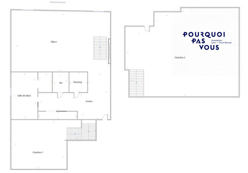 Duplex - 107 m² - 3 pièces