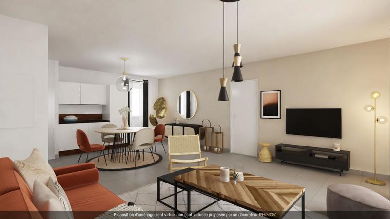 Appartement - 67 m² - 3 pièces