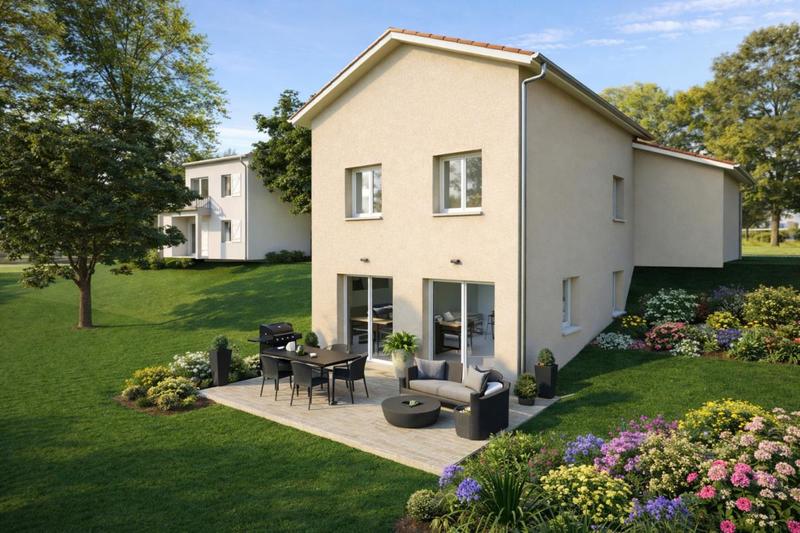 Maison - 90 m² - 4 pièces