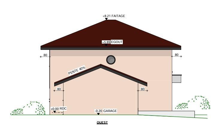 Maison contemporaine - 168 m² - 6 pièces