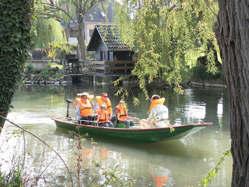 Promenades en barques sur le Giessen