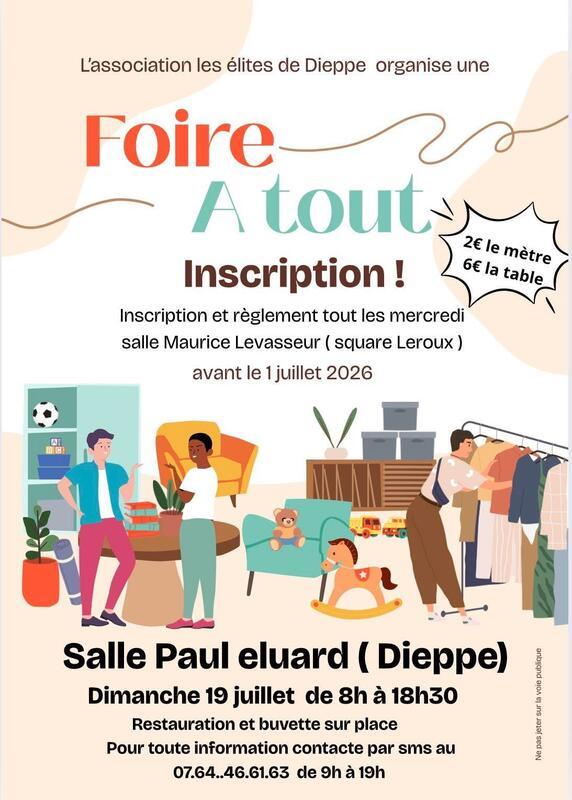 Grande foire à tout intérieur