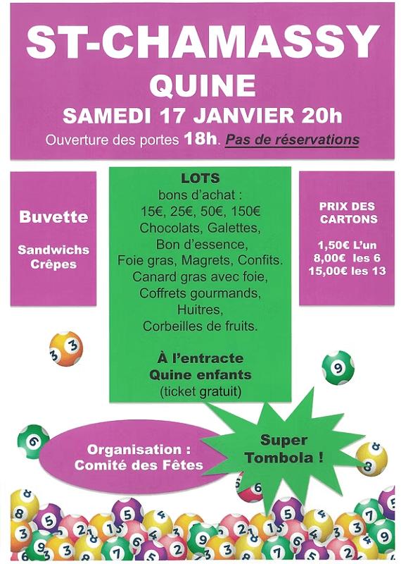 Quine à Saint Chamassy