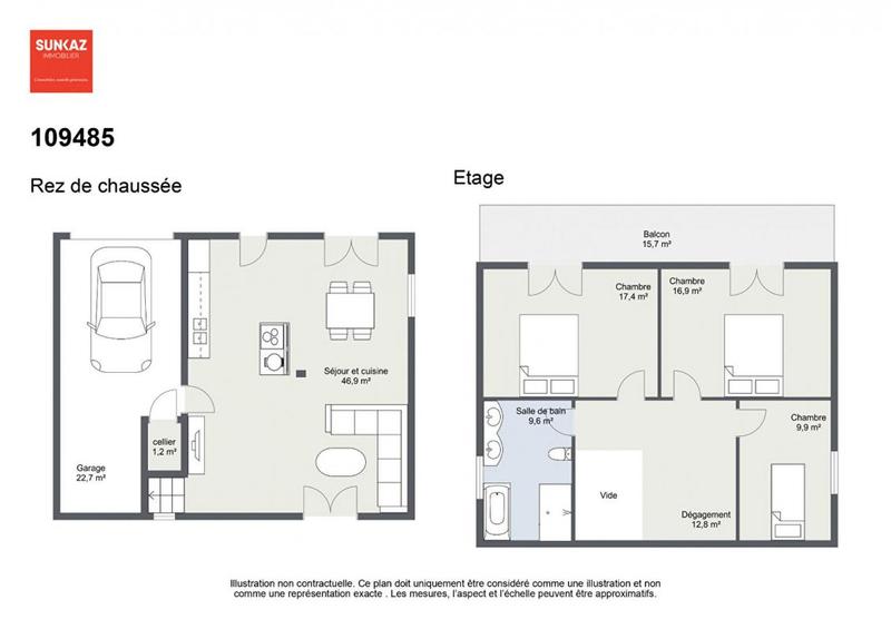 Maison - 130 m² - 5 pièces