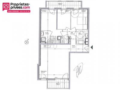 Appartement - 92 m² - 4 pièces