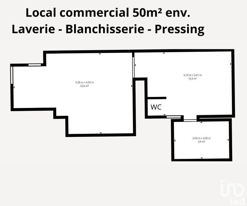 Local commercial - 50 m²