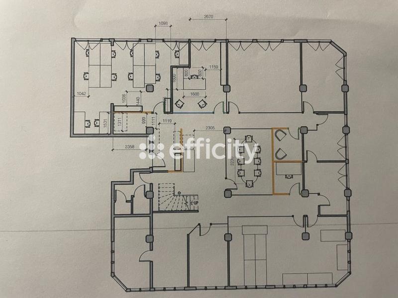 Bureau - 413 m² - 12 pièces