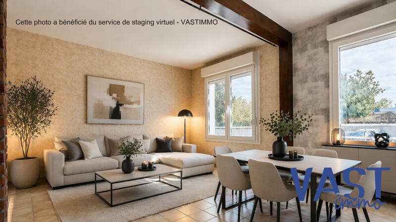 Appartement - 68 m² - 3 pièces