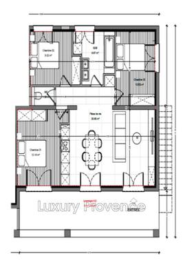 Appartement - 74 m² - 4 pièces