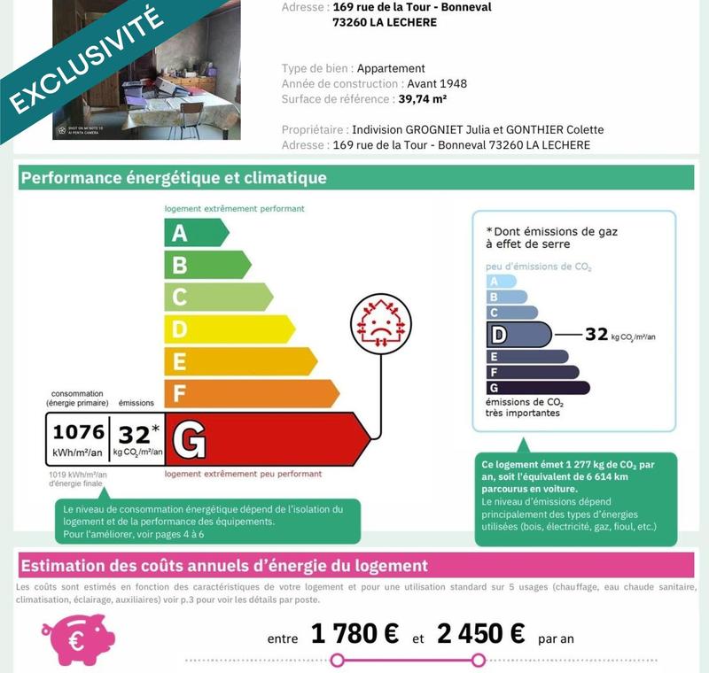 Duplex - 80 m² - 6 pièces