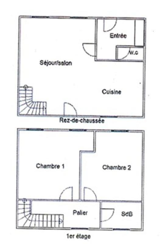 Maison - 63 m² - 3 pièces