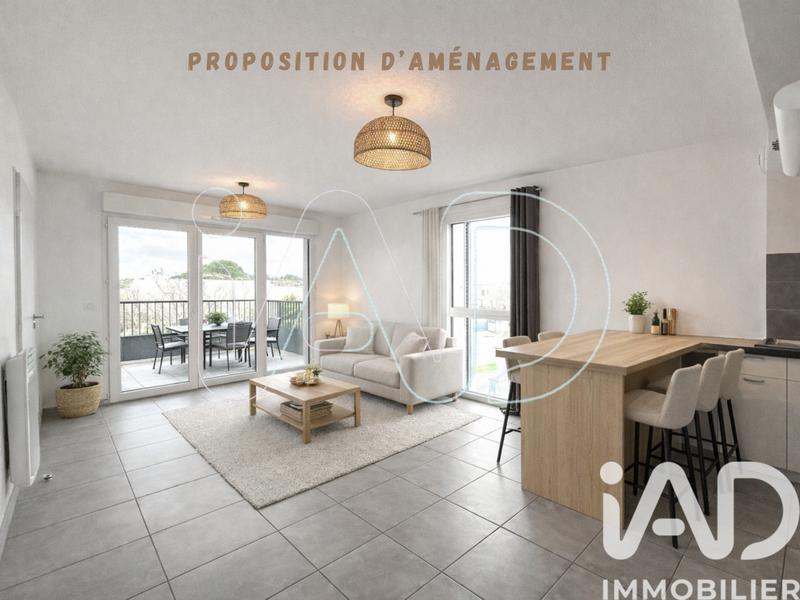 Appartement - 44 m² - 2 pièces