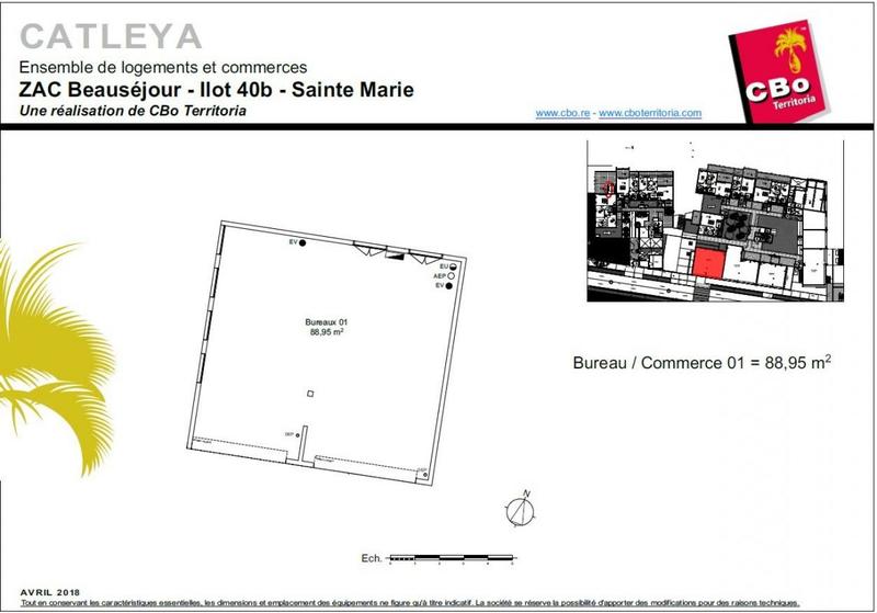 Bureau - 89 m²