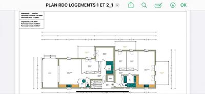 Appartement - 84 m² - 3 pièces