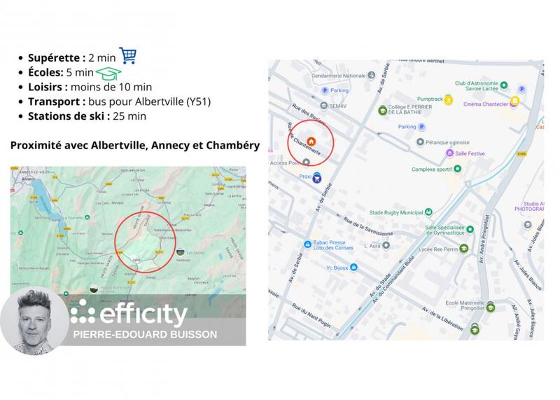 Appartement - 43 m² - 2 pièces