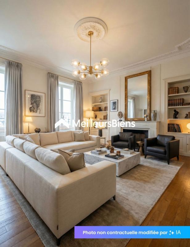 Appartement bourgeois - 81 m² - 3 pièces