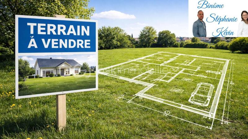 Terrain constructible - 263 m²