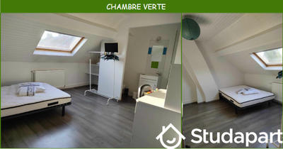 Chambre - 15 m² - 1 pièce