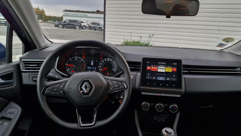 Renault Clio V Societe Blue Dci 85 Air Nav