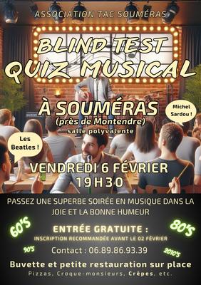 Soirée Quiz Musical – Blind Test
