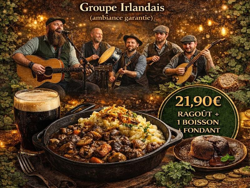 Soirée saint Patrick