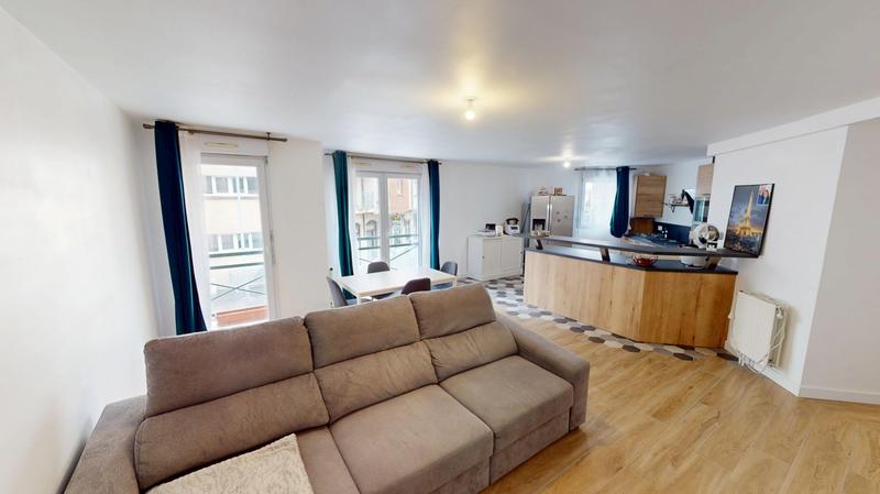 Appartement - 72 m² - 3 pièces