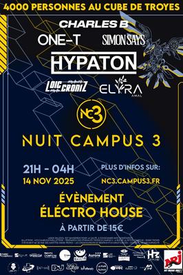 Nuit Campus 3 - 11è édition