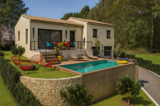 Maison - 90 m² - 4 pièces