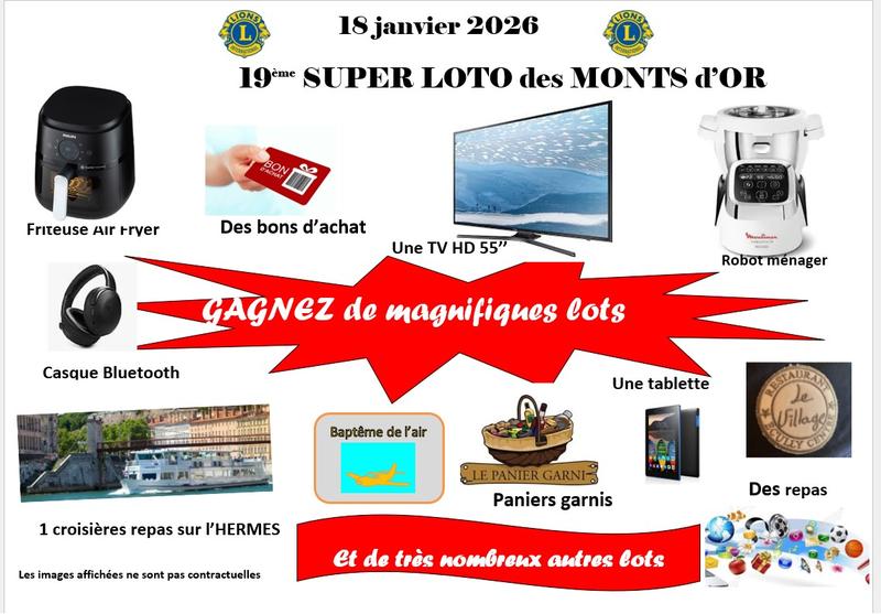 19 eme Super Loto des Monts d'Or