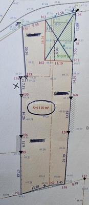 Terrain - 1 100 m²