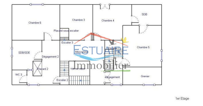 Maison ancienne - 195 m² - 8 pièces