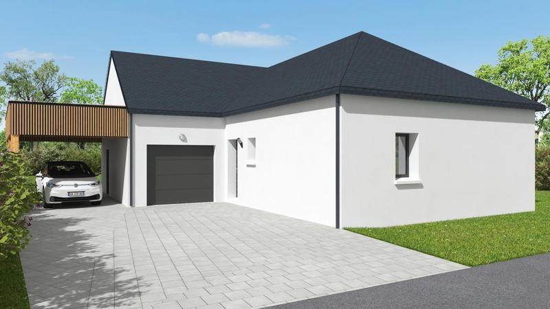 Maison - 92 m² - 5 pièces