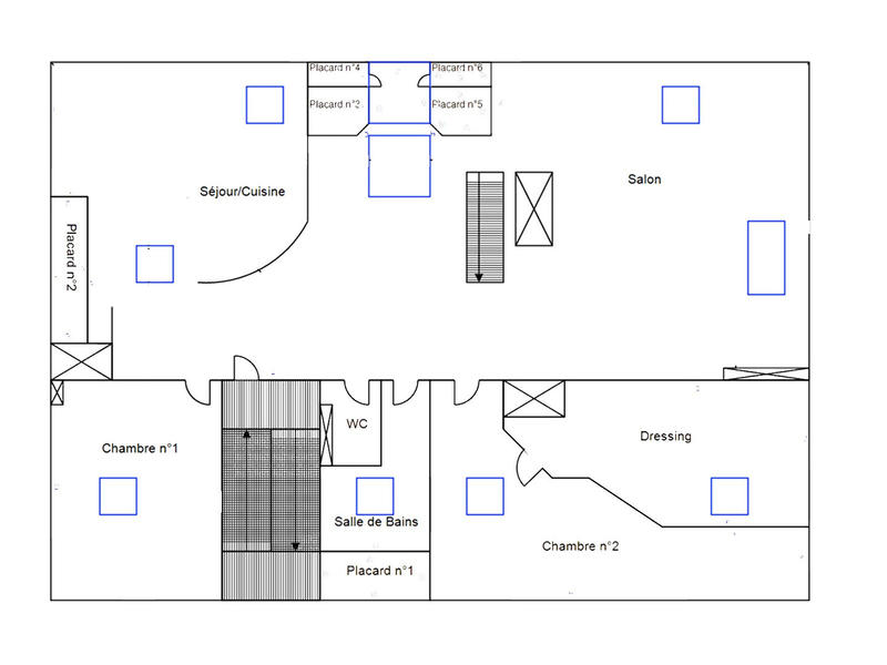 Appartement - 133 m² - 4 pièces