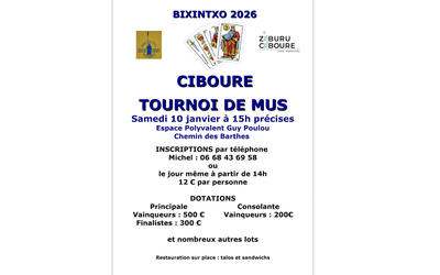 Bixintxo : tournoi de mus