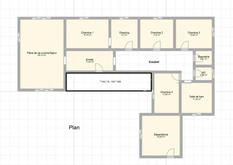 Pavillon - 137 m² - 5 pièces