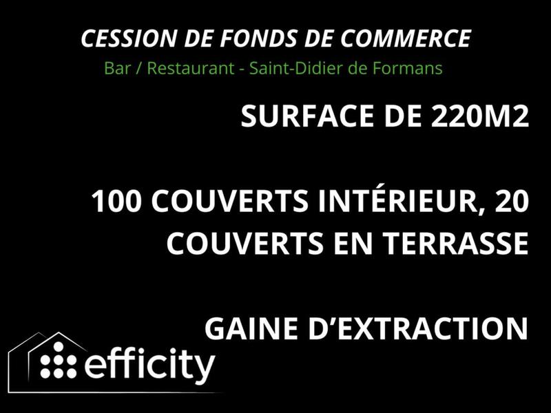Fonds de commerce - Bureau - 220 m²