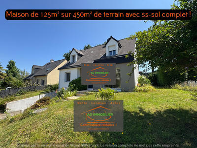 Maison - 125 m² - 6 pièces