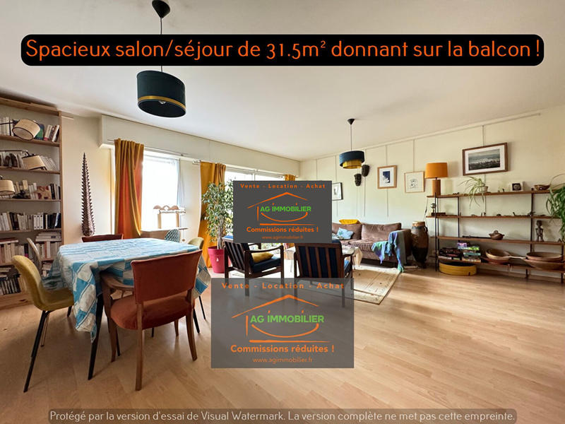 Appartement - 100 m² - 5 pièces